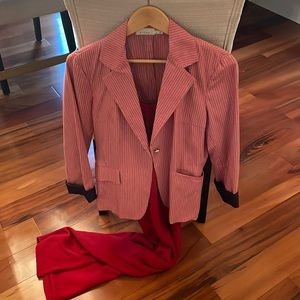 Raulph Lauren sleeveless dress with Pinko jacket